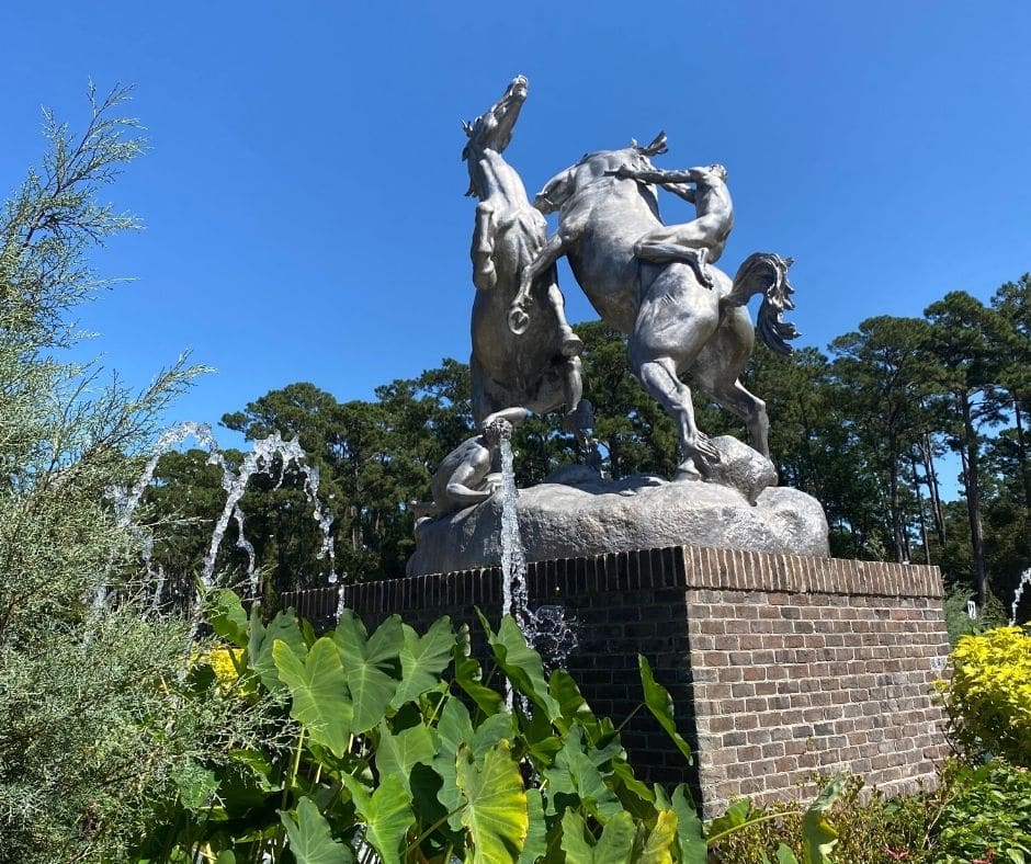 Horse Statue at Brookgreen Gardens