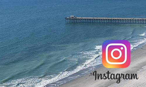 Beach Overview with Pier