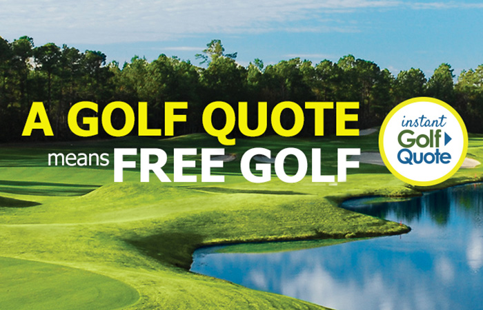 Golf Quote Promo