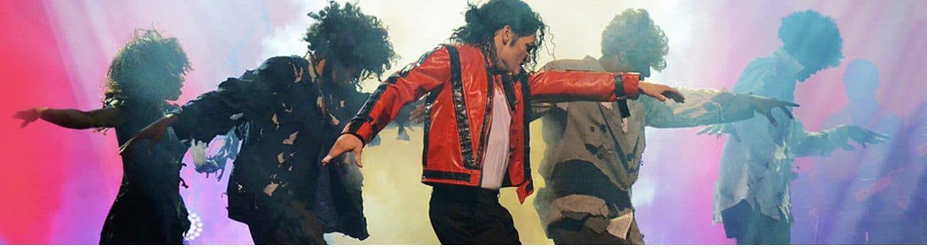 Michael Jackson Impersonator dancing