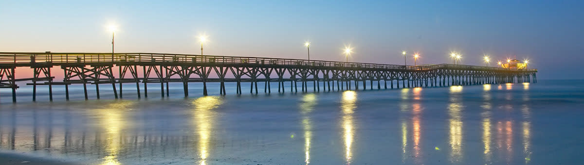 Myrtle Beach Pier at Night