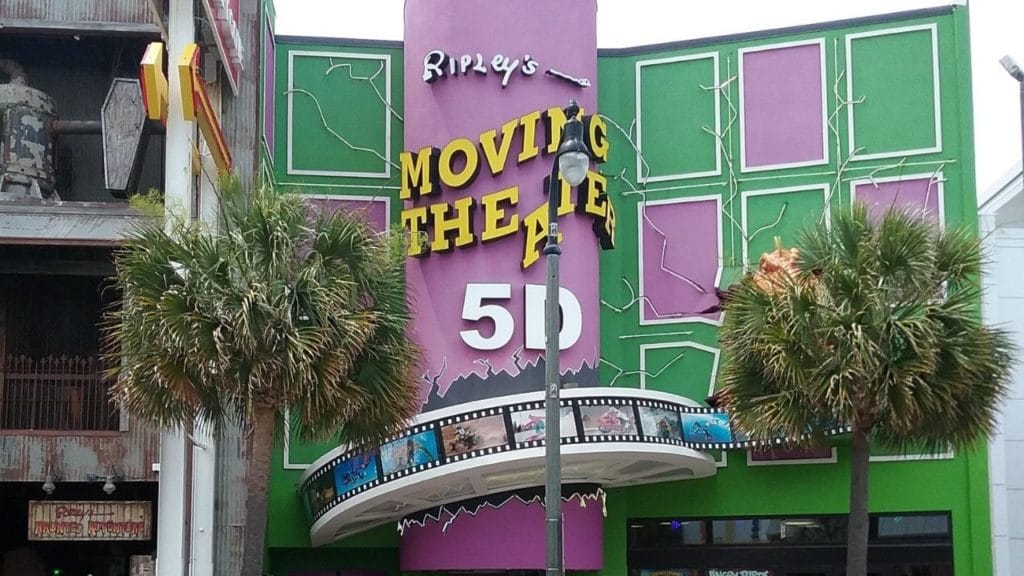 Outside of Ripleys 5D Theater