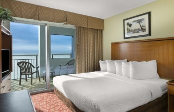 King bed in an oceanfront room King bed in an oceanfront room
