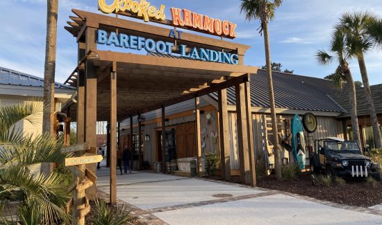 Entrance to the Crooked Hammock Brewery