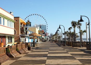 Bay View Resort On The Boardwalk Myrtle Beach Boardwalk