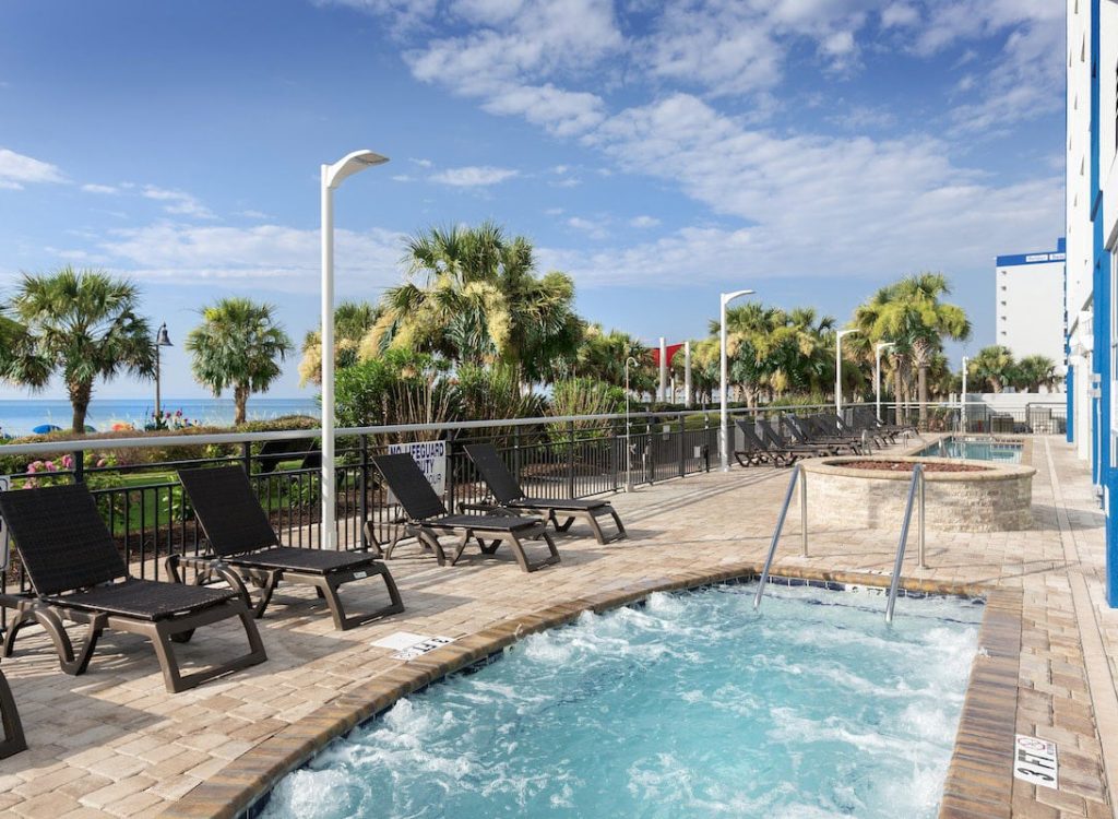 Bay View on the Boardwalk Outdoor Hot Tub
