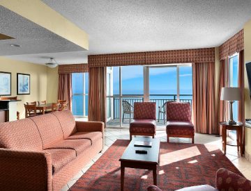 Bay View Living room Accommodations