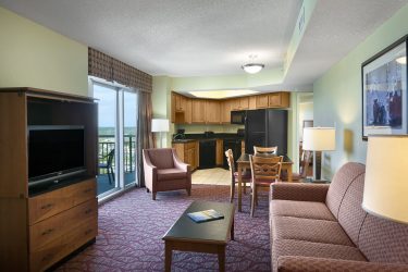 Bay View Sunset View Condo Living Room