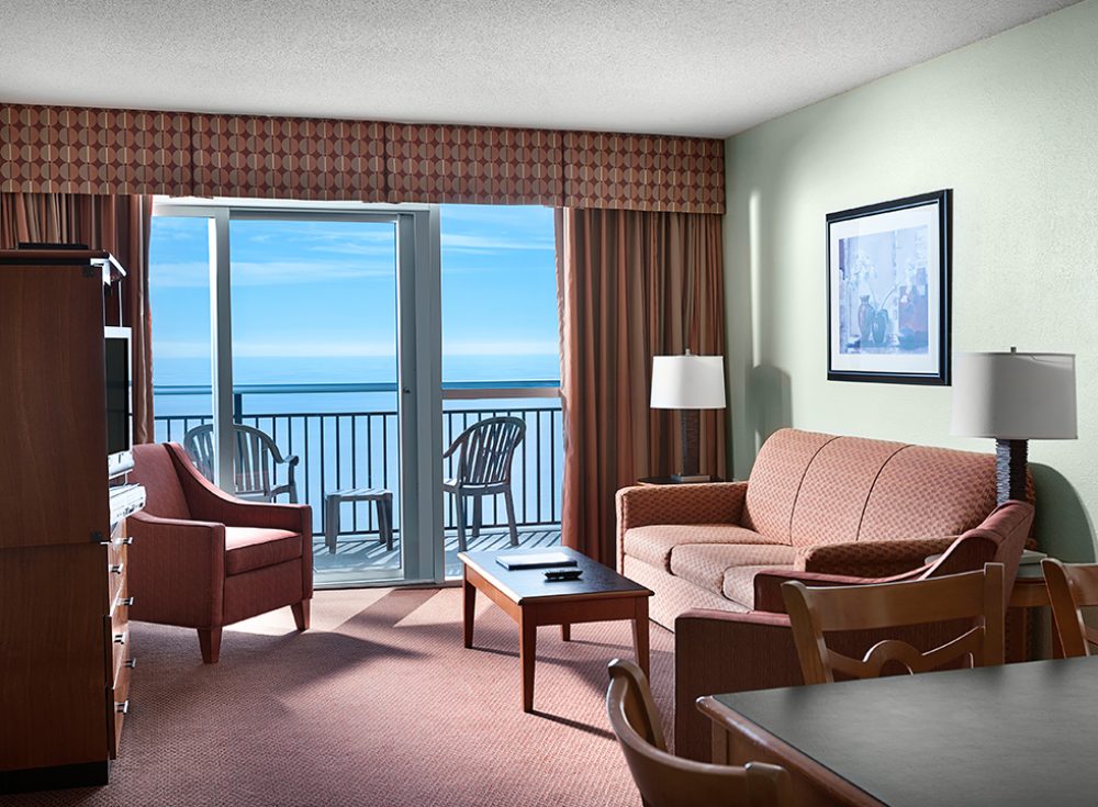Modern designed accommodations